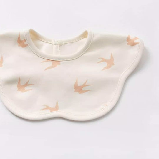 360-Degree Rotating Baby Bib with Adjustable Snaps for Easy Use - Natural Baby Clothing丨Pure, organic, dye-free care, cozy and gentle for babies