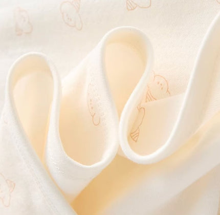 Baby Swaddle Wrap with Soft and Breathable Fabric - Natural Baby Clothing丨Pure, organic, dye-free care, cozy and gentle for babies