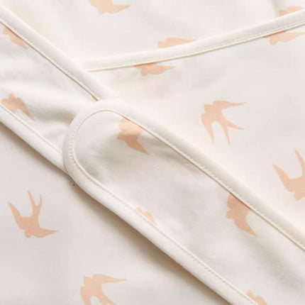 Double-Layered Cotton Baby Blanket with Soft and Warm Design - Natural Baby Clothing丨Pure, organic, dye-free care, cozy and gentle for babies