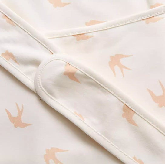 Double-Layered Cotton Baby Blanket with Soft and Warm Design - Natural Baby Clothing丨Pure, organic, dye-free care, cozy and gentle for babies