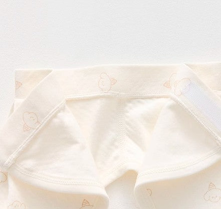 Newborn Tie-Wrap Clothing Set for Easy Changing - Natural Baby Clothing丨Pure, organic, dye-free care, cozy and gentle for babies