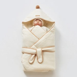 Checkered Quilted Swaddle Wrap