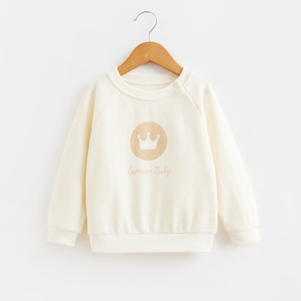 ベビーショルダースナップパーカー