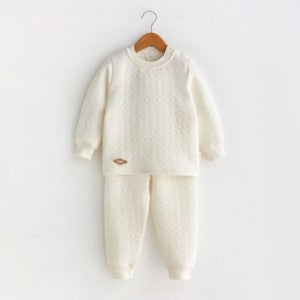 Baby Air Layer Shoulder-Snap Thermal Set